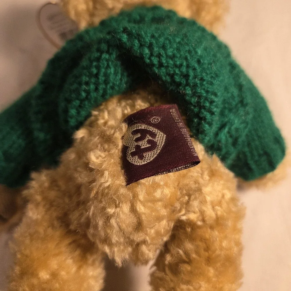 Ty Attic Treasures Blarney Irish Bear 1993 Jointed Plush With Tags Vintage